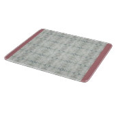 Intricate Blue Schneidebrett (Ecke)