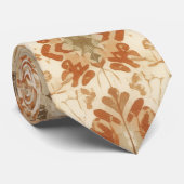 Intricate Bohemian Tile Pattern in Earthy Terracot Krawatte (Gerollt)