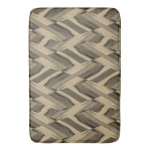 Intricate Brown Marble Muster Badematte (Vorderseite Vertikal)