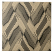 Intricate Brown Marble Muster Fliese (Vorderseite)