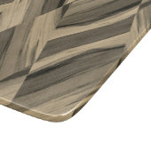 Intricate Brown Marble Muster Schneidebrett (Ecke)