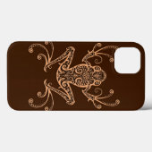 Intricate Brown Tree Frog Case-Mate iPhone Hülle (Rückseite (Horizontal))