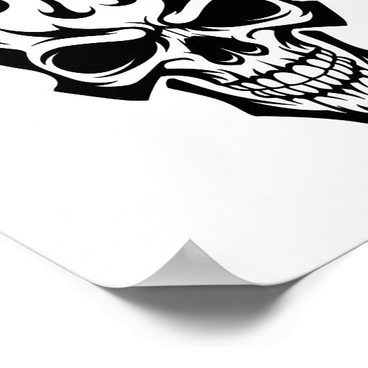 Intricate Celtic Knotwork Skull Poster - Detailed  (Ecke)