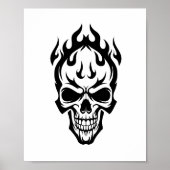 Intricate Celtic Knotwork Skull Poster - Detailed  (Vorne)