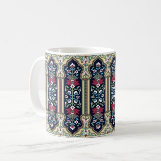 Intricate Design Elegante Tasse (Vorderseite Links)