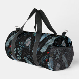 Intricate  floral and paisley  pattern  duffle bag