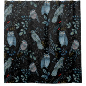 Intricate  floral and paisley  pattern  duschvorhang (Vorderseite)