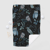 Intricate  floral and paisley  pattern  golfhandtuch (Insitu)