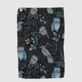 Intricate  floral and paisley  pattern  golfhandtuch (Vorderseite)