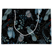 Intricate  floral and paisley  pattern  große geschenktüte (Vorderseite)