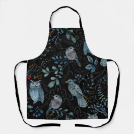 Intricate  floral and paisley  pattern  schürze