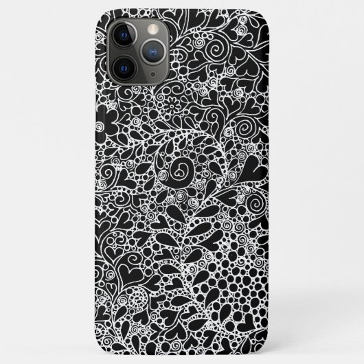 Intricate Floral Design iPhone / iPad case (Rückseite)