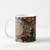 Intricate Floral Harmony Kaffeetasse (Links)