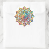 Intricate Geometric Mandala Sticker (Tasche)