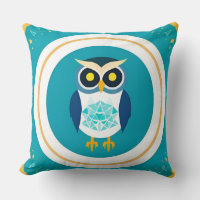 Intricate Geometric Owl Illustration