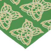 Intricate Gold Celtic Butterfly Pattern Kurzer Tischläufer (Ecke)