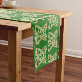 Intricate Gold Celtic Butterfly Pattern Kurzer Tischläufer (Beispiel)