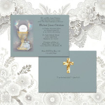 Intricate Gold Chalice mit dem blauen Bukett Acque