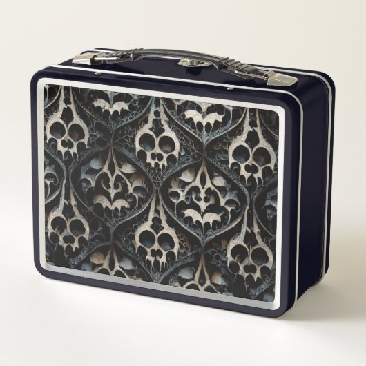 Intricate Gothic Pattern Lunchbox (Rückseite)