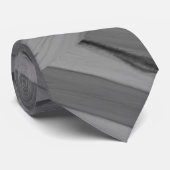 Intricate Gray Marble Pattern Neck Tie Krawatte (Gerollt)