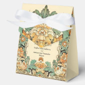 Intricate Inca Aztec Influence Motif & Filigree Geschenkschachtel (Vorderseite)