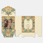 Intricate Inca Aztec Influence Motif & Filigree Geschenkschachtel (Ungefaltet)