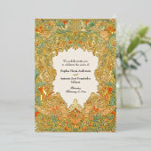 Intricate Motif & Filigree Verzauberung, Folieneinladung (Stehend vorne)