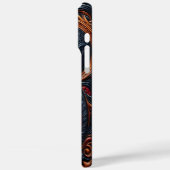 Intricate Octopus: Kunst in Bewegung Case-Mate iPhone Hülle (Rückseite / Links)