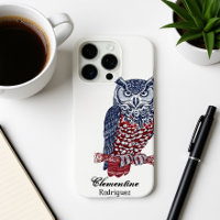 Intricate Owl Woods Carving