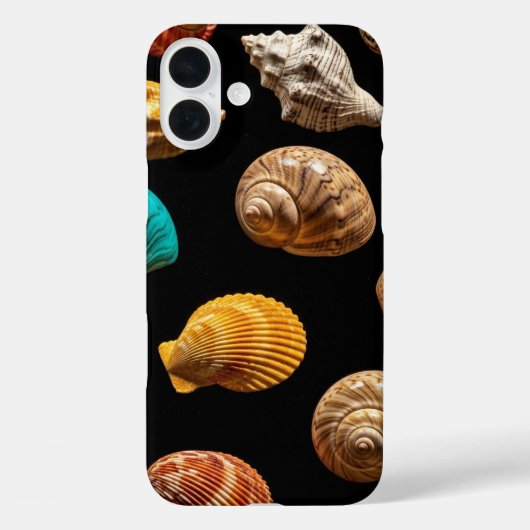 Intricate Seashells Case-Mate iPhone Hülle (Rückseite)