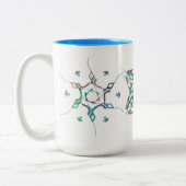 Intricate Star von David Brush-Pen Art Tasse (Links)