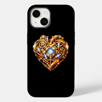 Intricate Steampunk-Mechanik-Herz-iPhone-Hülle Case-Mate iPhone 14 Hülle