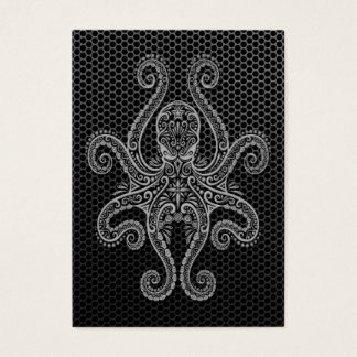 Intricate Steel Mesh Octopus