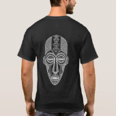 Intricate_Tribal_Mask_Art_2. T-Shirt (Rückseite)