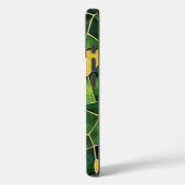 Intricate Turtle Muschel Mosaik Phone Case (Rückseite / Links)