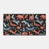 Intricate woodland animals pattern Schreibtischunterlage (Vorderseite)