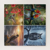 Intricates Vogel-Puzzlebilder Puzzle (Horizontal)
