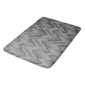Intriccio Holzkohle-Muster Bath Mat Badematte (Schrägansicht)