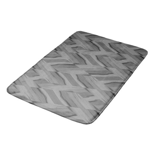 Intriccio Holzkohle-Muster Bath Mat Badematte (Schrägansicht)