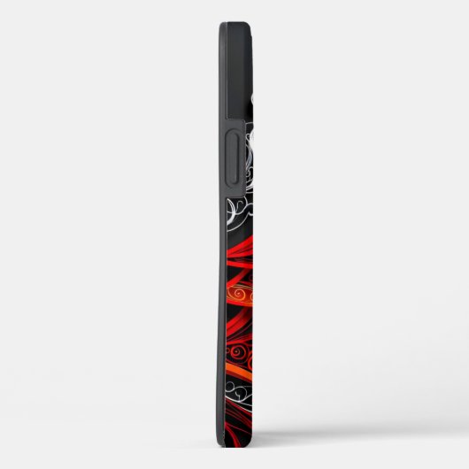 Intricentierte Santa Paper Cut Case-Mate iPhone Hülle (Rückseite / Rechts)