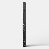 Intricentierte Santa Paper Cut Case-Mate iPhone Hülle (Rückseite / Links)