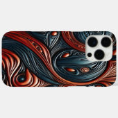 Intricentive Alien Design in dynamischen kosmische Case-Mate iPhone Hülle (Rückseite (Horizontal))