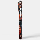 Intricentive Alien Design in dynamischen kosmische Case-Mate iPhone Hülle (Rückseite / Links)