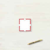 Intricierte Lieben - Rot - Post it Post-it Klebezettel (Auf Schreibtisch)