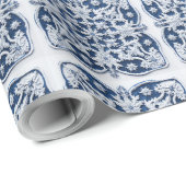 Intricses Snowflake-Muster Geschenkpapier (Rolleneckpunkt)