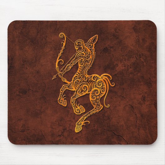 Intrictate Steinschütze-Symbol Mousepad (Vorne)