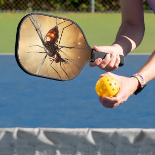 Intrictive Flügel: Das Moskito Fraktal Art Pickleball Schläger