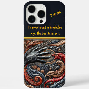 Intrigantes Handdesign, das nach einer mystischen  iPhone 16 Pro Max Hülle