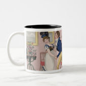 Intrigieren Sie, überziehen Sie 10 'vom Zweifarbige Tasse (Links)