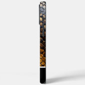 Intrikate Muster natürlicher Snakeskintexturen Case-Mate iPhone Hülle (Rückseite / Links)